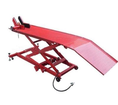 China 2 Ton Scissor Vehicle Lift 12000 Lb Air Powered Motorcycle Lift for sale