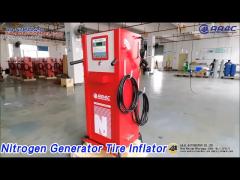 Truck Nitrogen Generator Tire Inflator Automatic Adjustable OPS High Accuracy