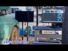 Auto Vehicle Test Line 4 Quaternary 4 Roller High Precision 4000kg Load