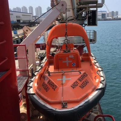 Cina Sistema Davit di salvataggio a braccio singolo per scialuppi e scialuppi di salvataggio in vendita