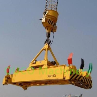 China 40ft Telescopic Full Auto Container Lifting Spreader heavy duty for sale