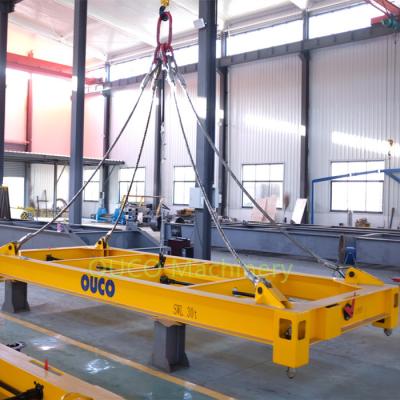 China Semi Auto 20ft Port Solution Crane Lifting Spreader for sale