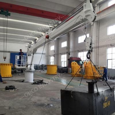 Chine Grue mobile télescopique 10m 2 Ton Overhead Cranes de boom droit de CCS à vendre
