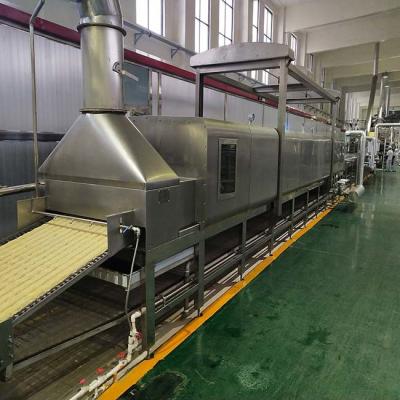 China Macarronete totalmente automático que cozinha a máquina para a linha de produção do macarronete fácil de limpar à venda