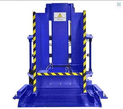 China Automatic Manual Pallet Changer System Stationary Exchanger 95°  Pallet Turner 1600mm for sale