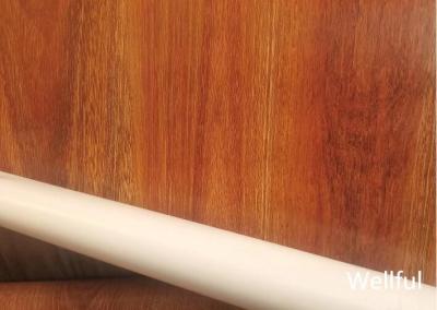 China Rolled Decorative PVC Laminated Film 0.15mm With Wear Layer for sale
