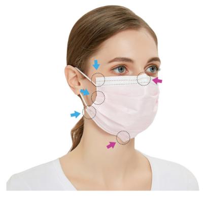 China Anti-Fog Disposable Layer 3 Oem custom Face Mask for sale
