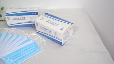 China Wholesale medical surgical mask nonwoven 3 ply disposable face mask surgical face mask manufacturer for sale