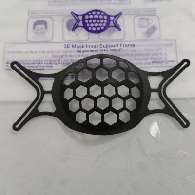 China Hot selling 3D Face Cover Masked Masking Bracket holder for Breathing Washable Reusable 3D Bracket for sale