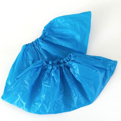 China Handmade CPE Shoe Covers Disposable Anti-skid Non woven Shoe Cover for sale