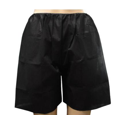 China Disposable Shorts Non-woven Single Layer SBPP material Suitable for settings like Beauty Salon Sauna SPA Massaging Tanning for sale