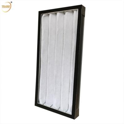 China Washable Pleated Synthetic Fiber Pre Air Filter For Ventilation System for sale