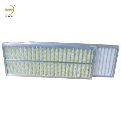 China Pleated Panel Aluminum Mesh Dust Air Filter for Laminar Flow Hood for sale