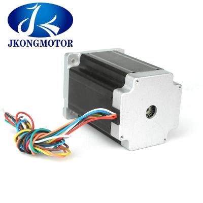 China Nema 24 Hybrid Stepper Motor 439oz.In ( 3.1Nm ) 8-Wires 88mm length For Cnc Router for sale