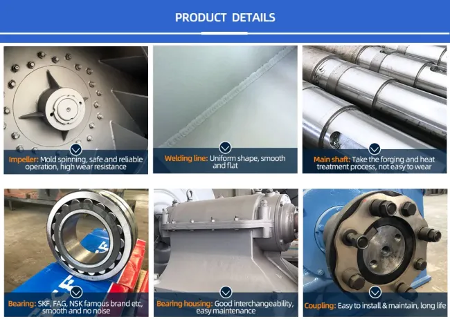 V-Belt Driving Steady Operating Durable Smelting Furnace Ventilation Centrifugal Fan