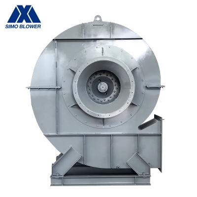 China Stainless Steel Large Capacity Mineral Powder Sintering Centrifugal Flow Fan for sale