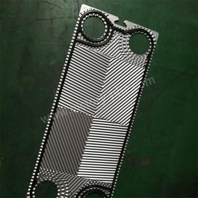 China Custom Alfalaval Heat Exchanger Plate corrugated Stainless Steel Hastelloy for sale