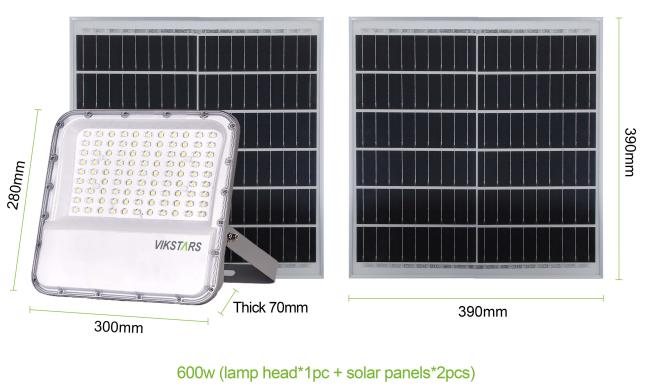 600W 800W 1000W Solar Stadium Lights For Football Baseball Basketball Field Lighting 6