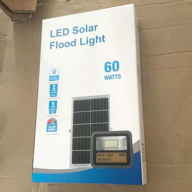 Die-cast Aluminum High Brightness 400W 300W 200W 100W Solar Flood Lights 11