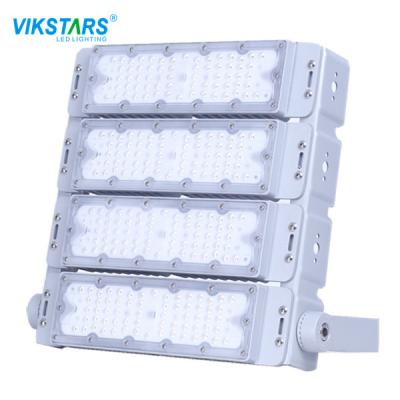China 50000lm 12kg Outdoor LED Flood Light 500W Silver Housing For Bridge for sale