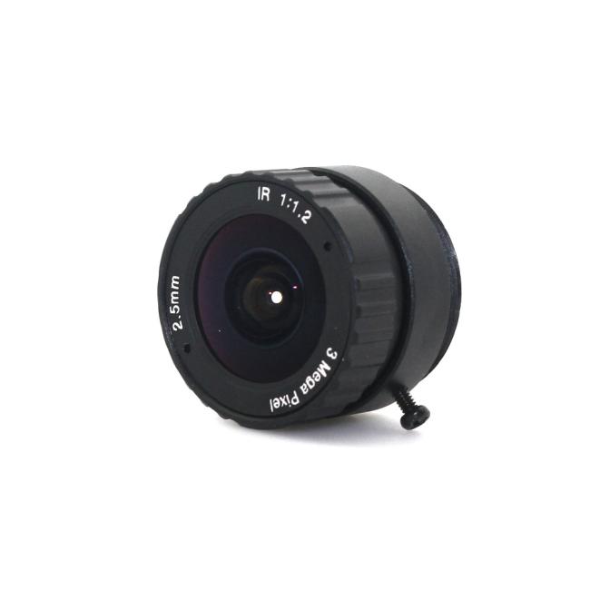 HD 3MP 2.5mm CCTV lens CS IR metal for HD Security Cameras,1/2.5" format, F1.2 aperture HD 3MP 2.5mm CCTV lens CS IR metal for HD Security Cameras,1/2.5" format, F1.2 aperture