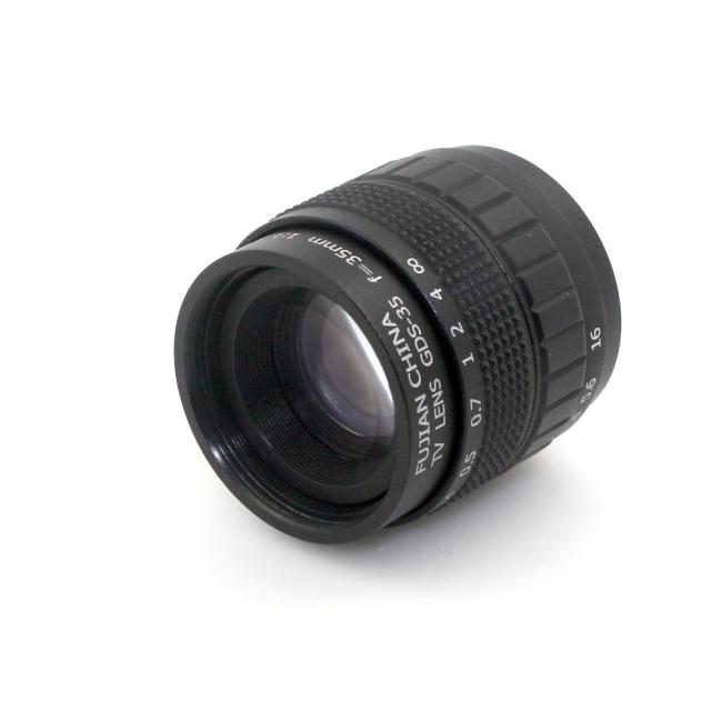 Professional 35mm f/1.8 CCTV Lens C Mount CCTV Lens features alloy casing with quality lens Professional 35mm f/1.8 CCTV Lens C Mount CCTV Lens features alloy casing with quality lens