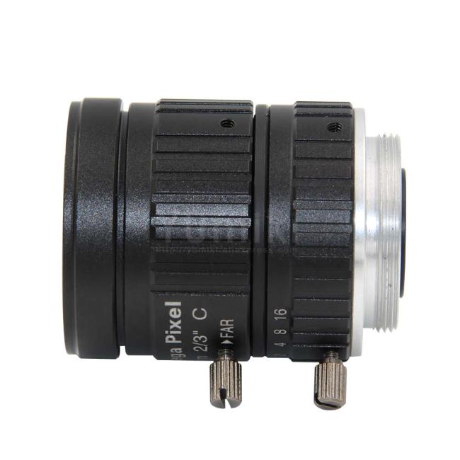 HD 5MP CCTV Camera Lens 16mm F1.6 Aperture 2/3" Image Format Mount C Industrial Security Road monitoring HD 5MP CCTV Camera Lens 16mm F1.6 Aperture 2/3" Image Format Mount C Industrial Security Road monitoring