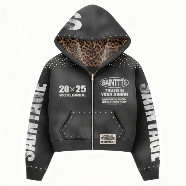 Custom-Vintage-Men's-Distressed-Zip-up-Heavyweight-Hoodie,black