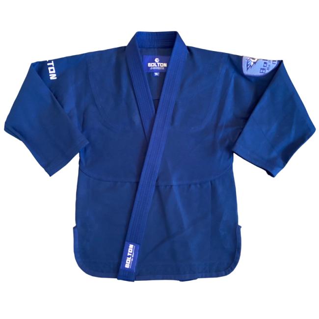Children BJJ uniform training demonstration
