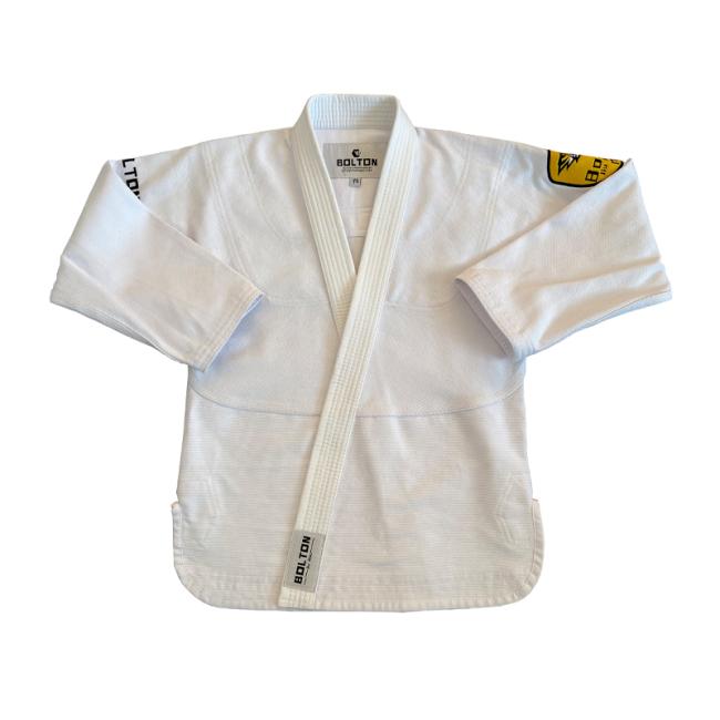 Children BJJ uniform stitching detail