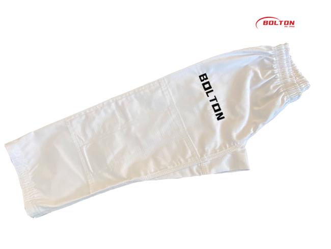 Complete kids BJJ Gi set showing jacket and pants