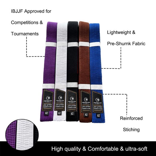 BJJ GI material close-up