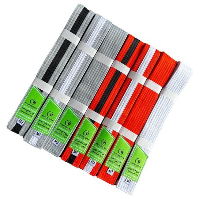 BJJ belt in use during training