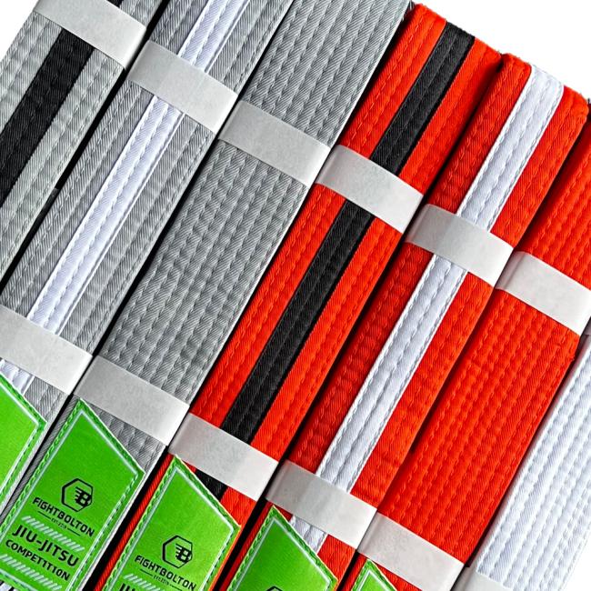 Durable construction of BJJ belts