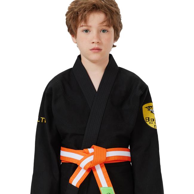 Custom Black BJJ Gi for Kids