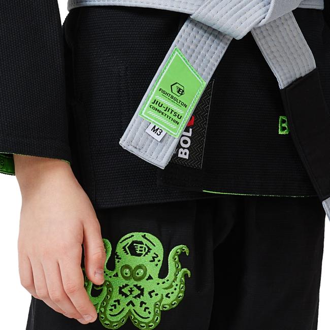 Jiu Jitsu Gi lapel detail