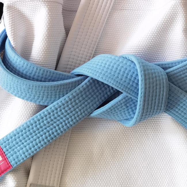 Brazilian Jiu Jitsu belt product display