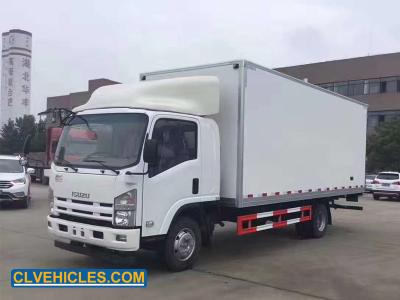 China 700P 190HP ISUZU Reefer Truck Commercial Refrigerated Trucks Air Suspension for sale