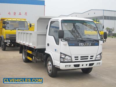 China ISUZU N-series 130hp Light Duty Standard Cab Tipper Truck for sale