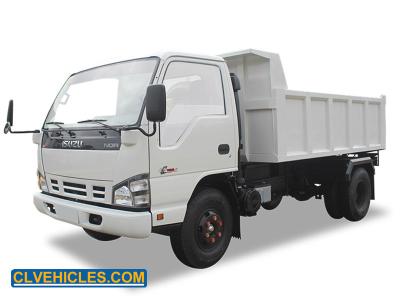 China N Serie ISUZU camión de basura de 7 toneladas camión de basura todo terreno neumáticos en venta
