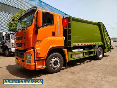 中国 ISUZU GIGA 4x2 380hp 15ton Rubbish Collection Kitchen Garbage Transport Truck 販売のため