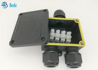 China Y Tee Type Outdoor Wire IP68 Waterproof Junction Box With Terminal Blocks for sale