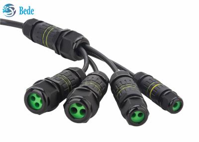 China Los pernos impermeables de los conectores de cable IP68 4 hicieron salir 2~4 alambres para la iluminación al aire libre de la fuente musical en venta