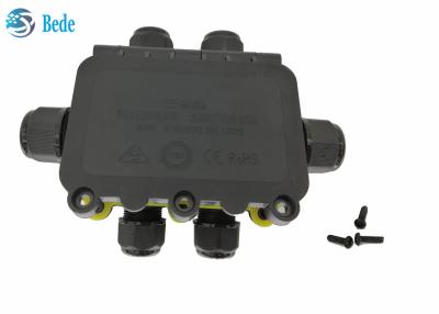 中国 IP68防水ジャンクション・ボックスの耐候性がある屋外ケーブルの配線箱6チャネル450V 販売のため