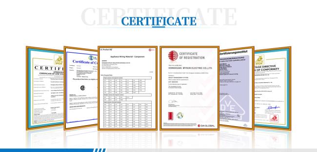 MYSUN certification portfolio and accreditations