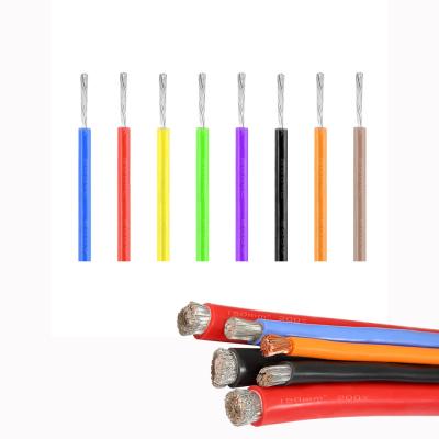China Solid PVC Insulated Copper Wire Tinned Copper Hook Up Cable For LED Lighting 30AWG for sale