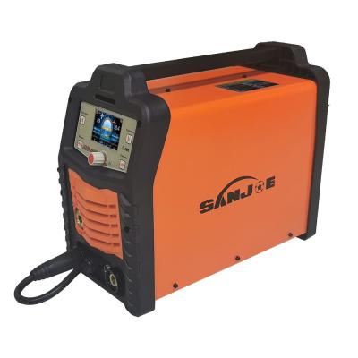 China 200A MIG Welding Machine IGBT Inverter LCD Display Pulse Gas Shielded Welding Machine for sale