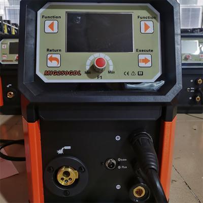 China Full Colored MIG Welding Machine , 250 Amp Mig Welder With LCD Display for sale
