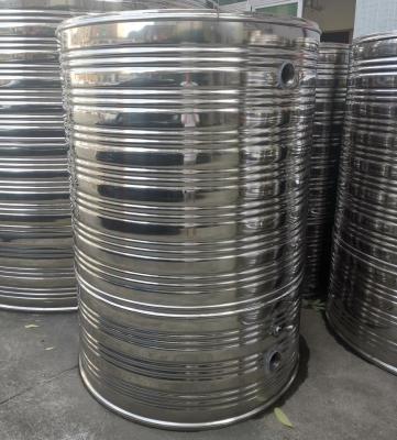 China Industrial Insulated Outdoor Water Tank 50mm Thick SS Water Tank for sale