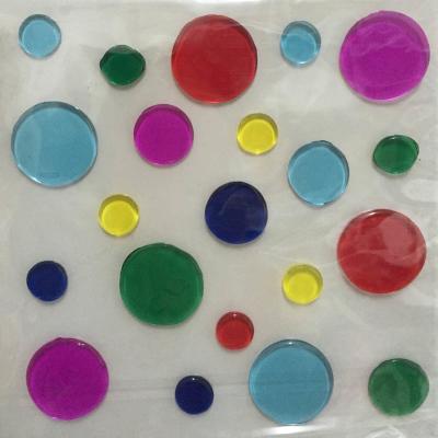 China Eco-friendly&Non-toxin adhesive Window Jelly Gel Sticker for Home Decoration for sale